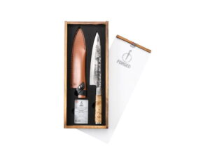 FORGED CHEF KNIFE VG10 SET CU TEACA
