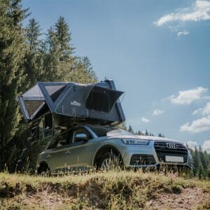 CORT AUTO OVERLANDER DISCOVER MAX 1.6×2.1M CU SKY ROOF (tip plafon auto)