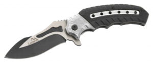 Briceag Cobra Cattara lama 9.5cm argintiu/negru TT13258