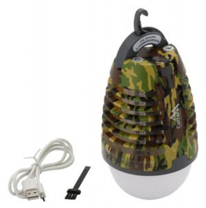 Lampa LED reincarcabila cu aparat anti-insecte cu UV Pear Army Cattara - TT13179