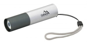 Lanterna reincarcabila LED 120lm Zoom Silver Cattara TT13164