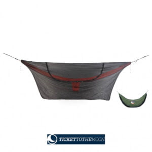 Plasa anti-insecte 360° Ticket to the Moon neagra - 300cm x 130cm - TMNET07