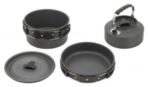 Set 3 vase de gatit din alumniu anodizat Cattara - TT13631