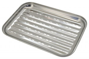 Tava grill din otel inoxidabil 34 x 24 cm Cattara TT13072