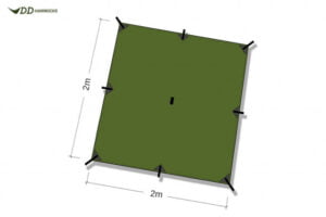 Tenda 2x2m Prelata DD Hammocks Olive Green - 707273931658