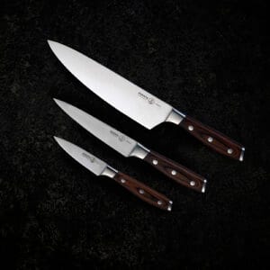 SET 3 CUȚITE AVANTA PAKKAWOOD, MESSERMEISTER
