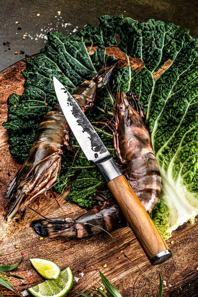 FORGED UTILITY KNIFE OLIVE - imagine 6