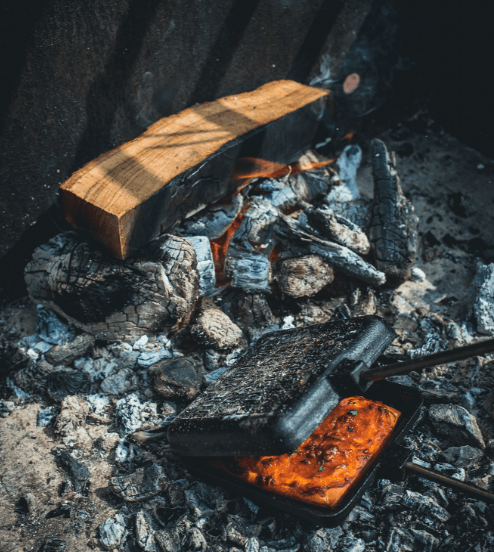 USTENSILĂ DIN FONTĂ PENTRU SANDVIS (72 CM) - THE WINDMILL - imagine 5