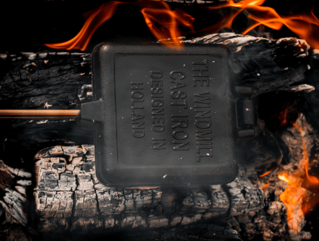 USTENSILĂ DIN FONTĂ PENTRU SANDVIS (72 CM) - THE WINDMILL - imagine 4