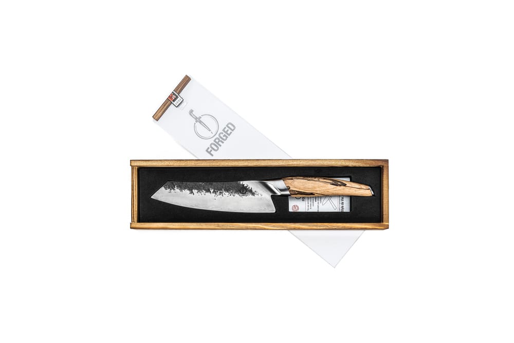 FORGED KATAI SANTOKU KNIFE (18 CM)