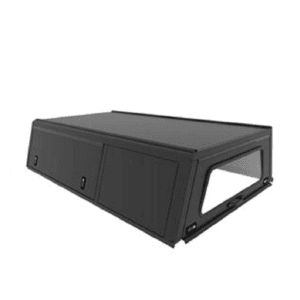 Alu-Cab Canopy Explorer Toyota Hilux 2016+ S/CAB Negru - suprafață netedă