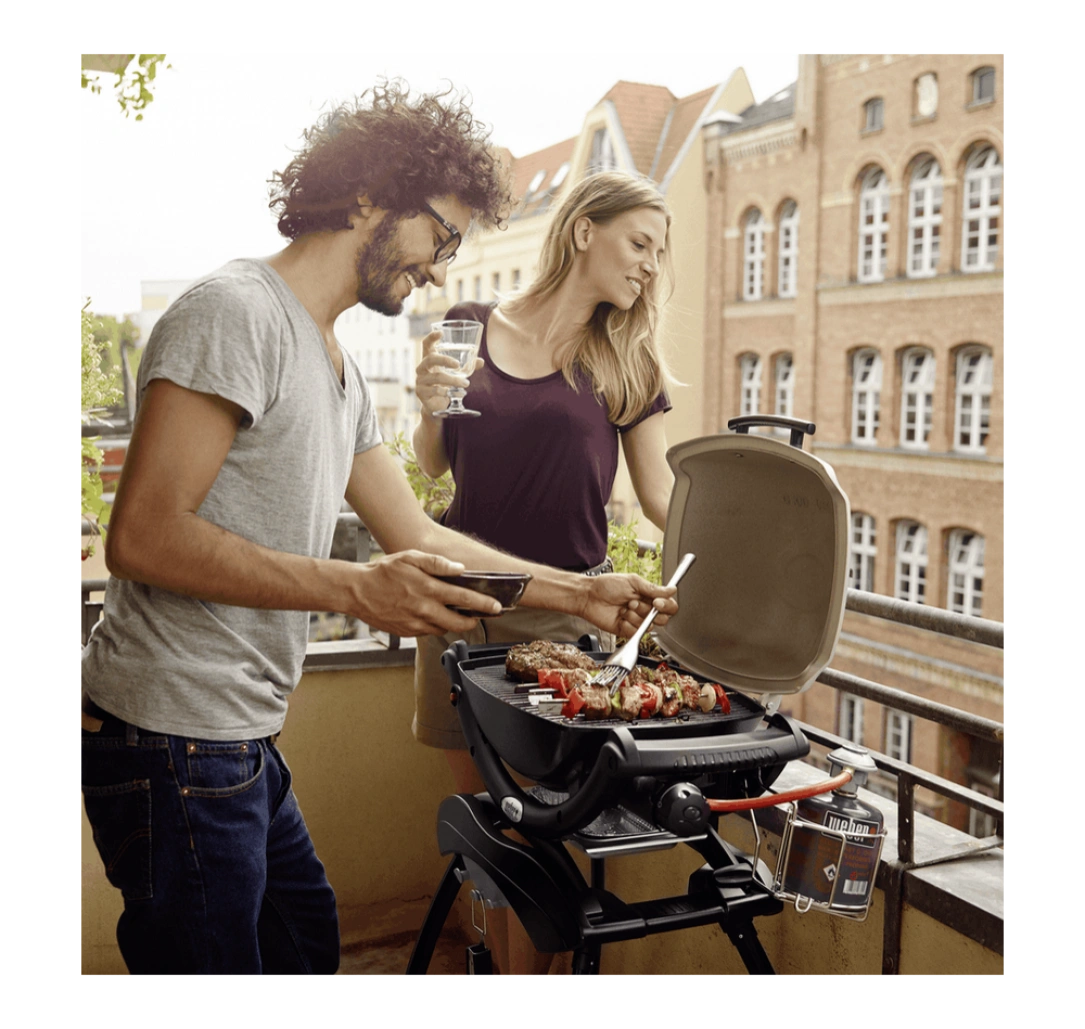 Gratar pe gaz Weber Q1000 - Gri - imagine 4