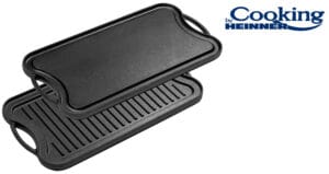 TAVA GRILL-PLITA FONTA, 51 x 26 x 2.5 CM, HEINNER