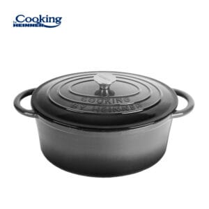 OALA GRI FONTA EMAILATA, 33 x 26.5 x 11.5 CM, 6L, HEINNER