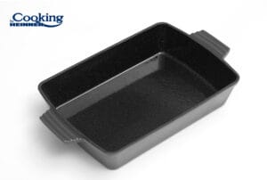 TAVA GRI FONTA EMAILATA 33 x 23 x 7 CM, HEINNER