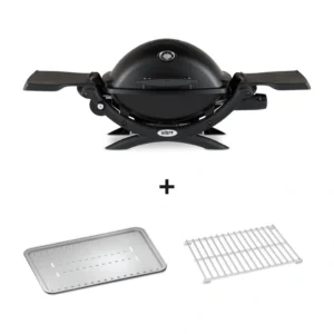 Gratar pe gaz Weber Q1200 - Negru