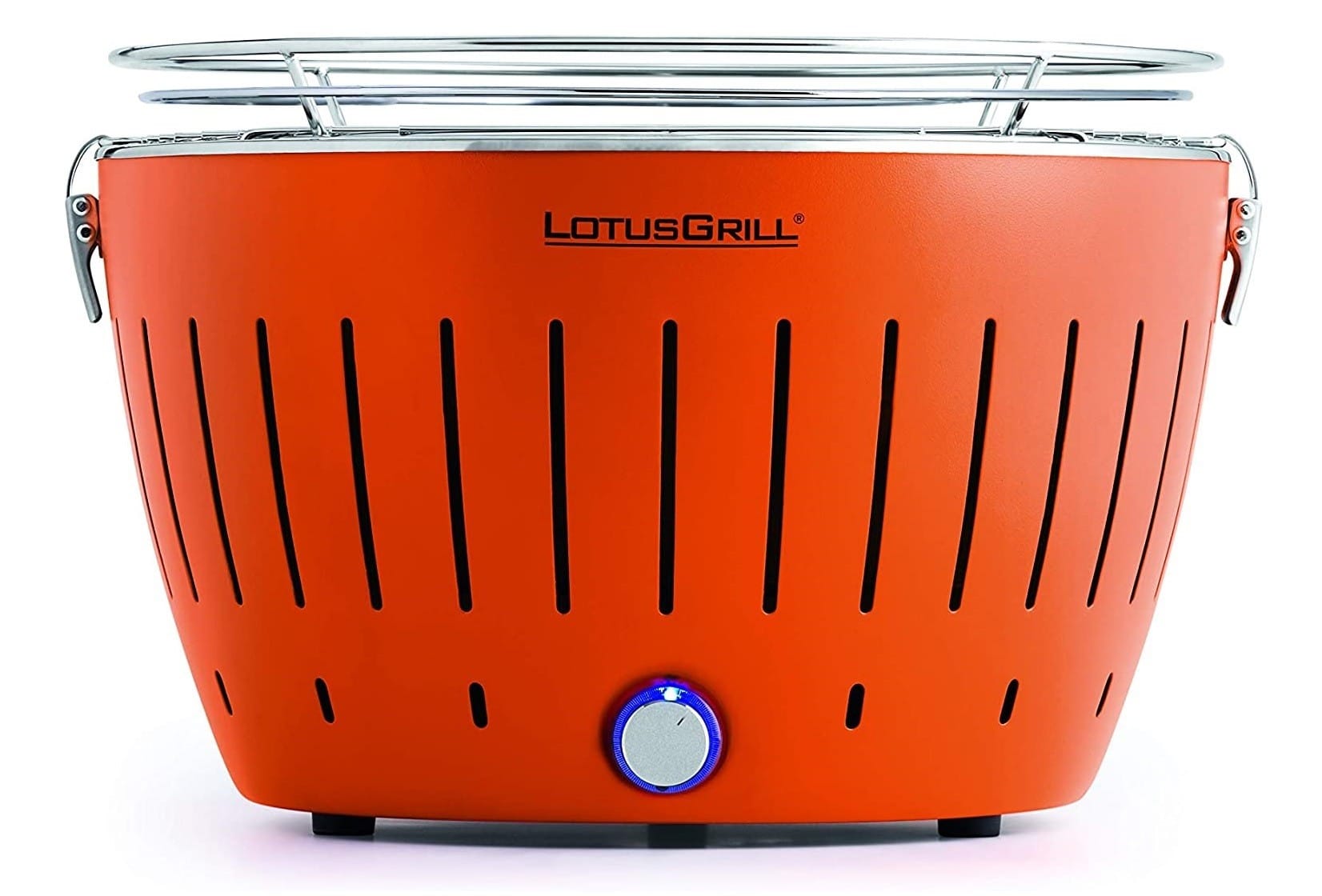 Gratar carbuni LOTUS GRILL Classic G340 Portocaliu, Portabil, Suprafata gatit 32 cm