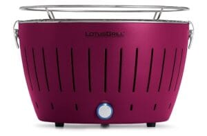 Gratar carbuni LOTUS GRILL Classic G340 Violet, Portabil, Suprafata gatit 32 cm