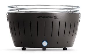 Gratar carbuni LOTUS GRILL XL G435 Gri Antracit, Portabil, Suprafata gatit 40,5 cm