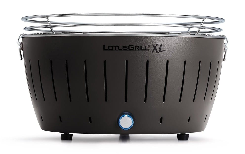 Gratar carbuni LOTUS GRILL XL G435 Gri Antracit, Portabil, Suprafata gatit 40,5 cm