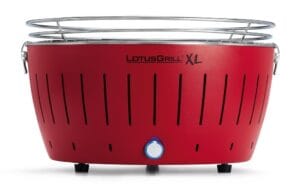 Gratar carbuni LOTUS GRILL XL G435 Rosu, Portabil, Suprafata gatit 40,5 cm