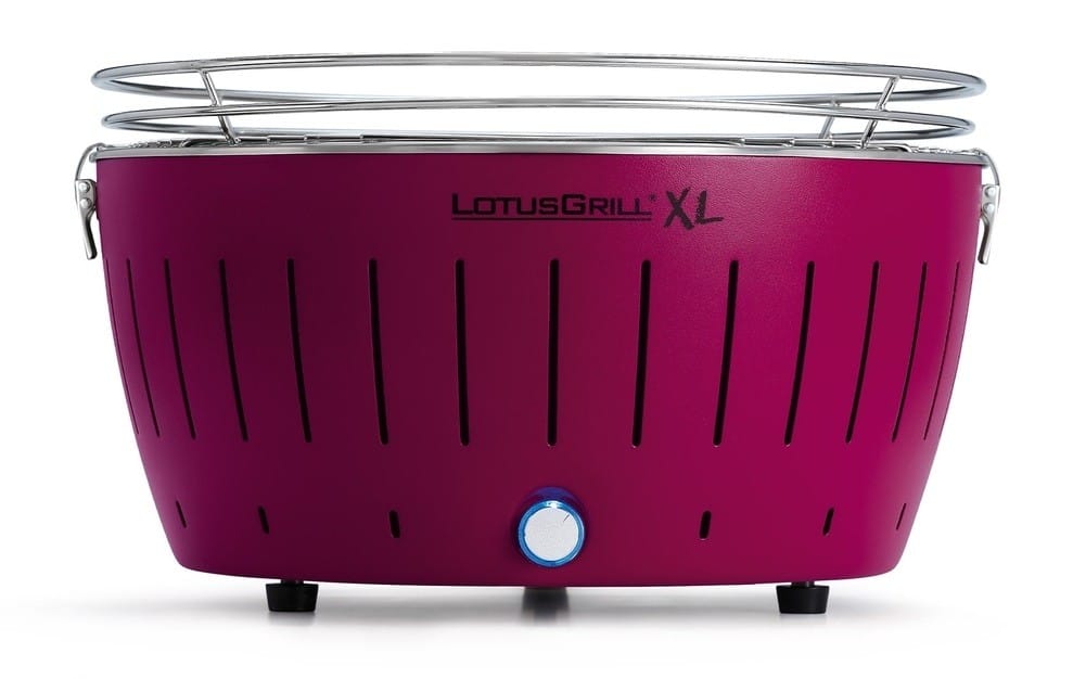 Gratar carbuni LOTUS GRILL XL G435 Violet, Portabil, Suprafata gatit 40,5 cm